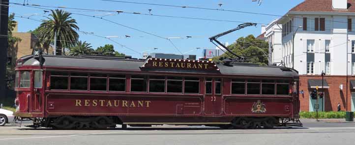 Yarra Trams Class W Restaurant Cars